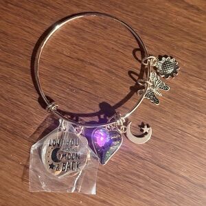 Rose Gold Charm Bracelet